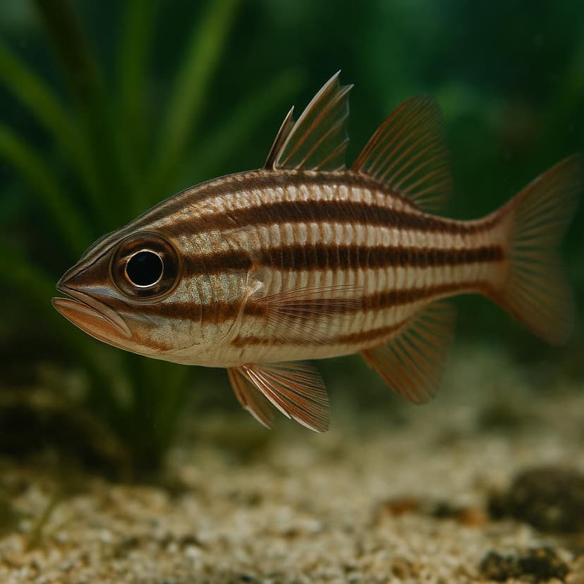 AI-generated illustration of Shortspine cardinalfish