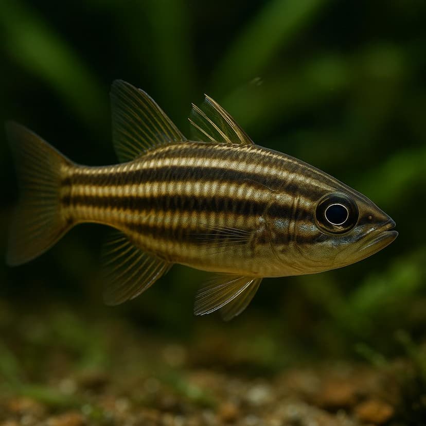 AI-generated illustration of Philippine cardinalfish