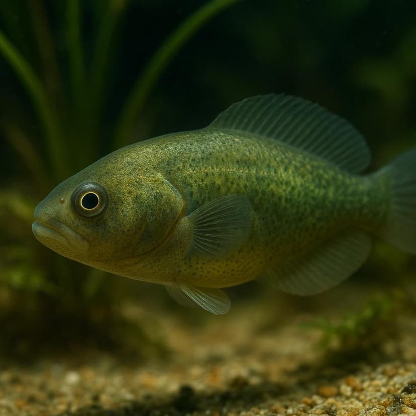 AI-generated illustration of Green-peritoneum snailfish