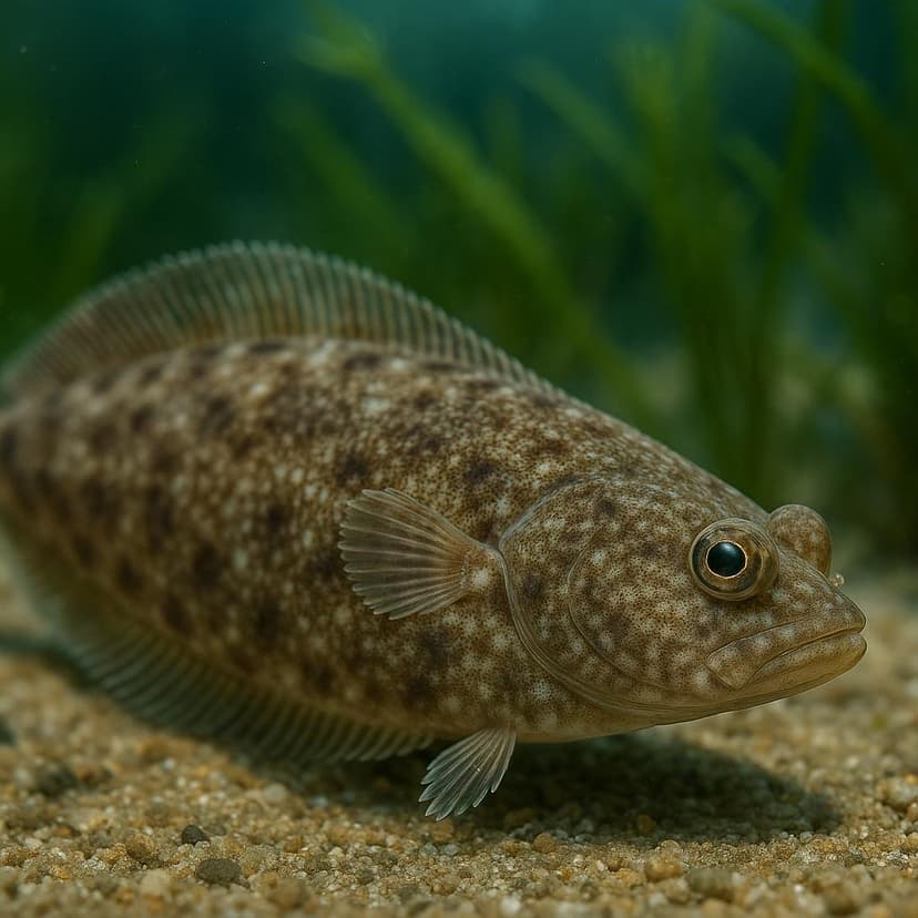 AI-generated illustration of Dusky Tongue Sole