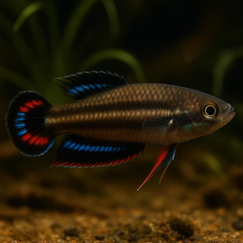 AI-generated illustration of Linke’s Licorice Gourami