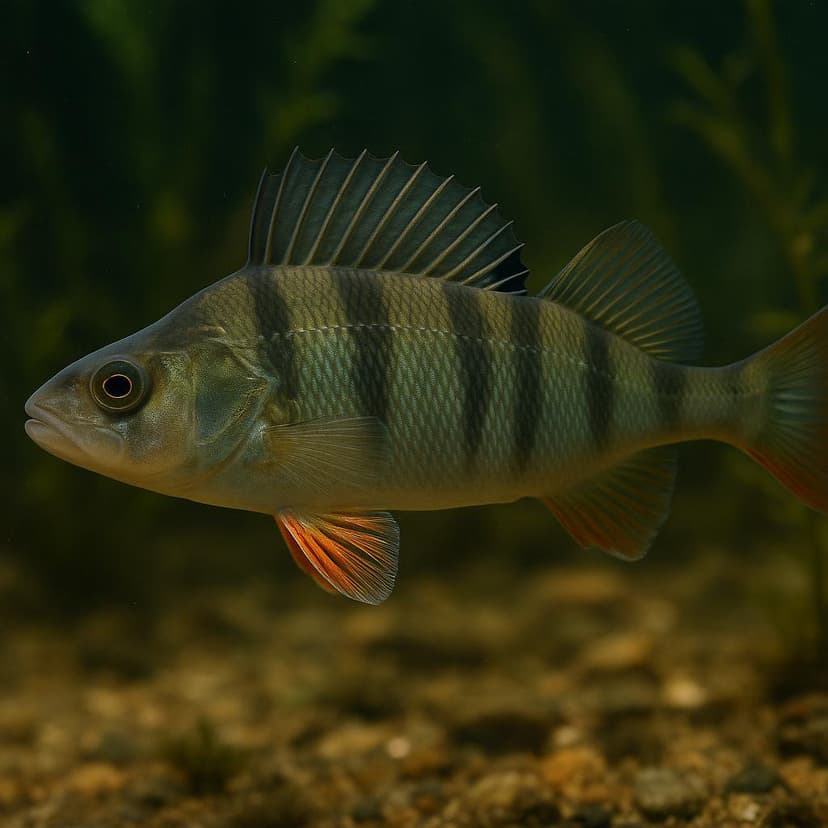 AI-generated illustration of European Perch