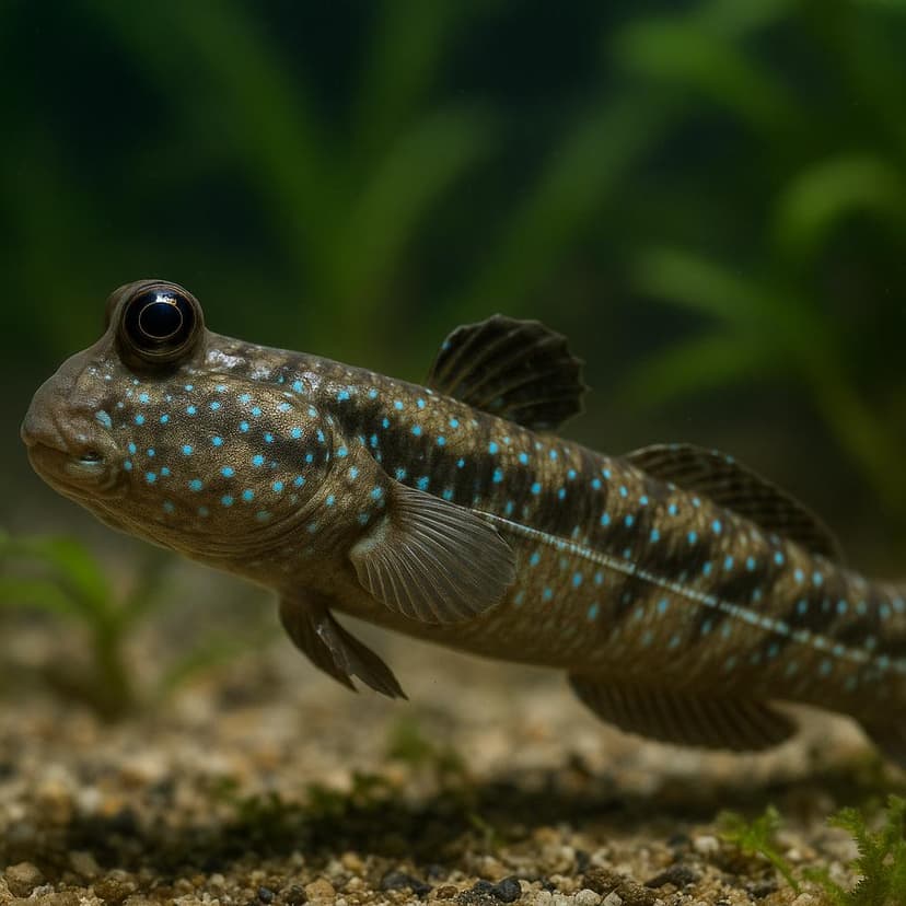 AI-generated illustration of Barred mudskipper
