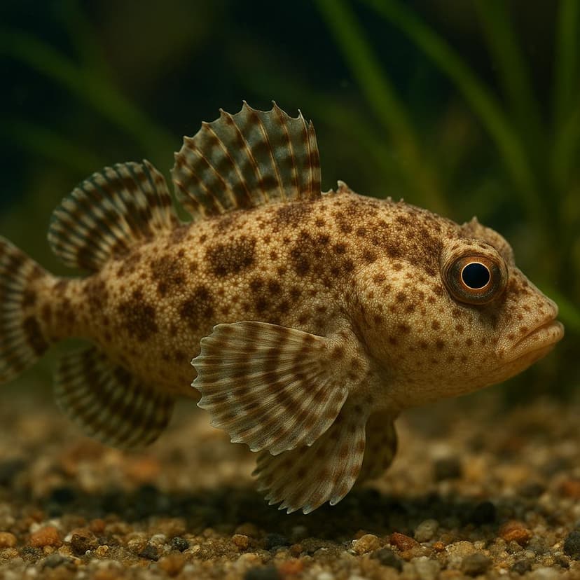 AI-generated illustration of Narrowbody handfish