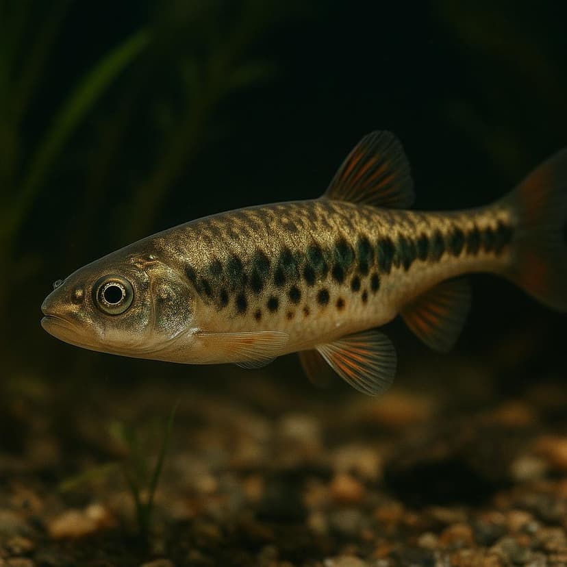 AI-generated illustration of Eurasian Minnow (Common Minnow)
