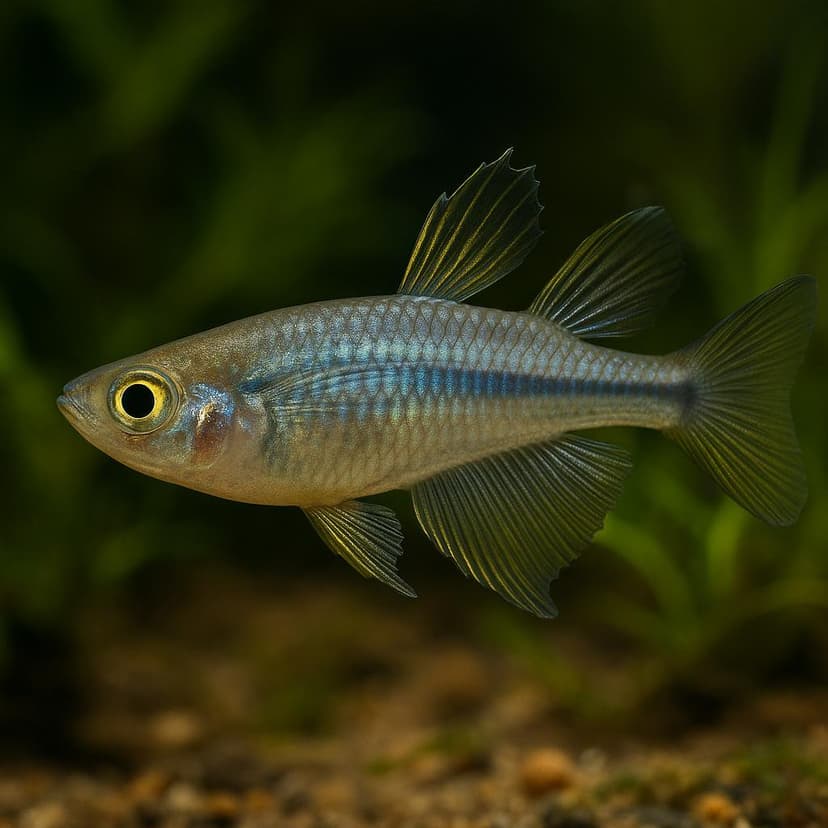 AI-generated illustration of Pacific blue-eye