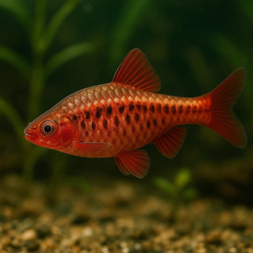 AI-generated illustration of Cherry barb