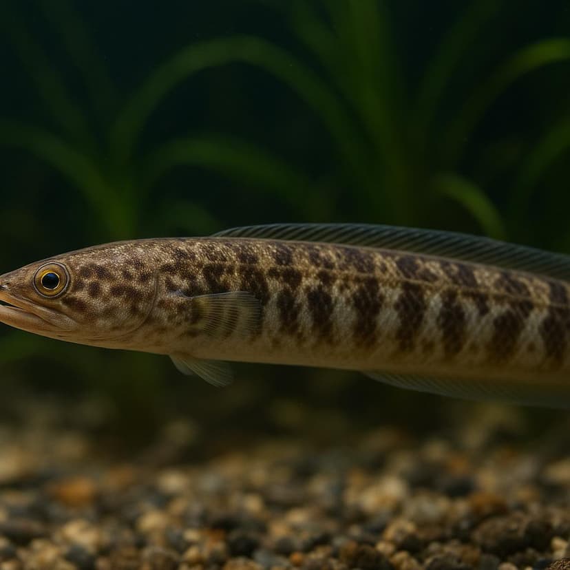Blackspotted snake eel