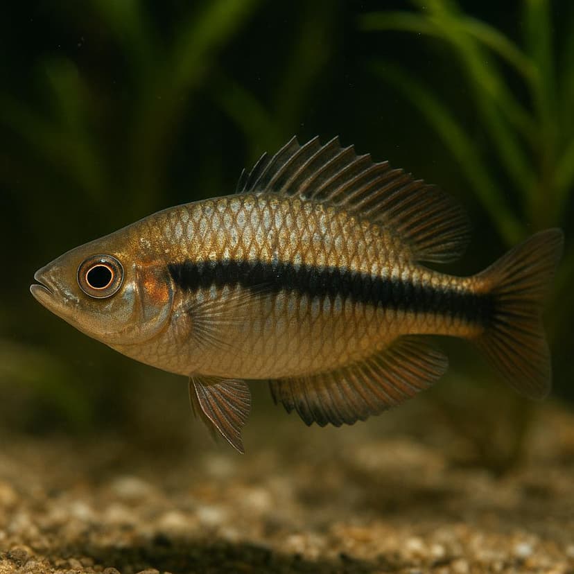 AI-generated illustration of Sailfin cardinalfish