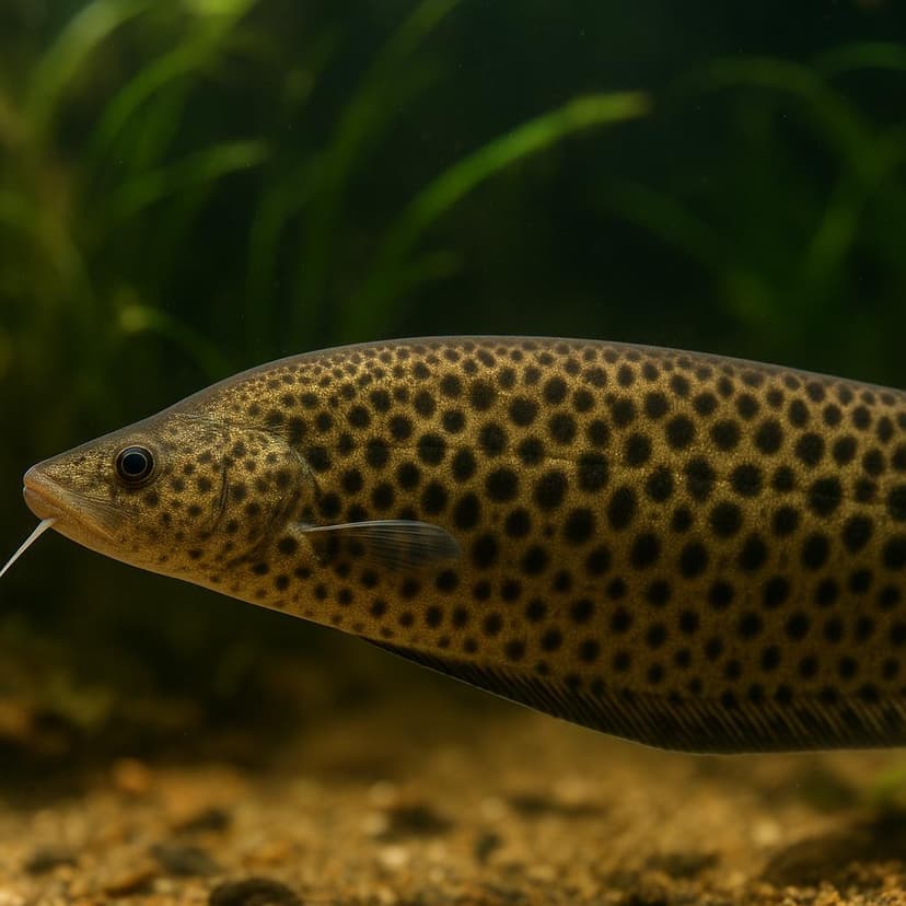 AI-generated illustration of Panther knifefish