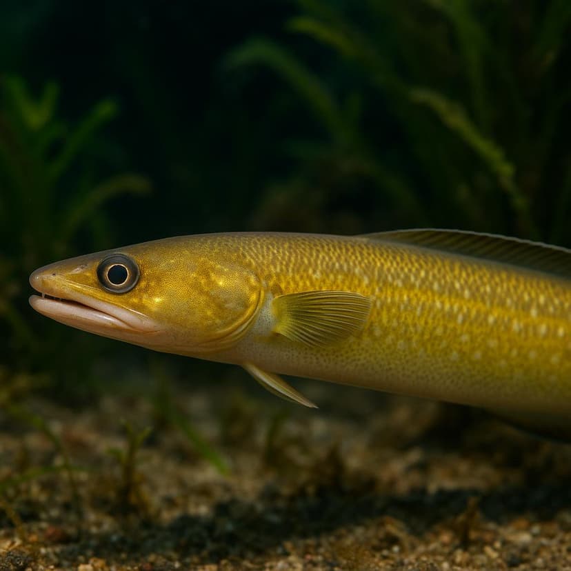 AI-generated illustration of Yellow conger