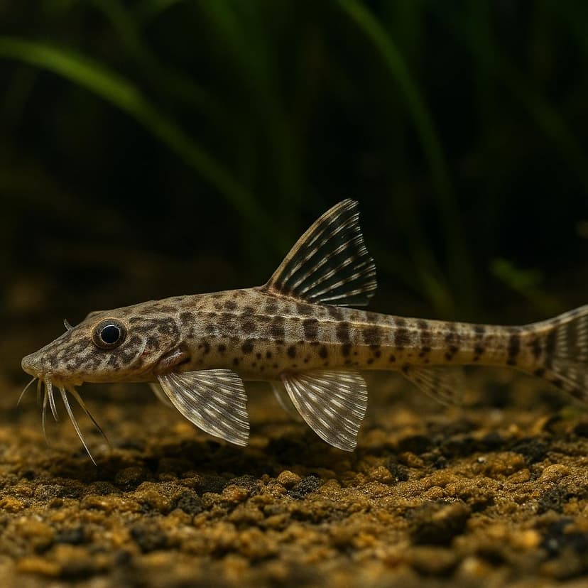 AI-generated illustration of Hensel's whiptail catfish