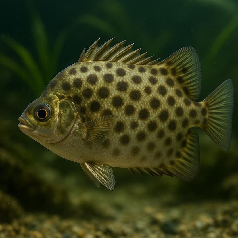 AI-generated illustration of Spotted scat