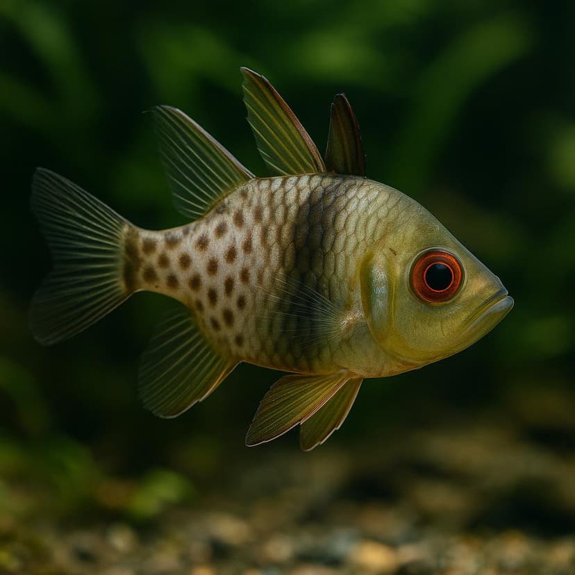 AI-generated illustration of Pajama Cardinalfish