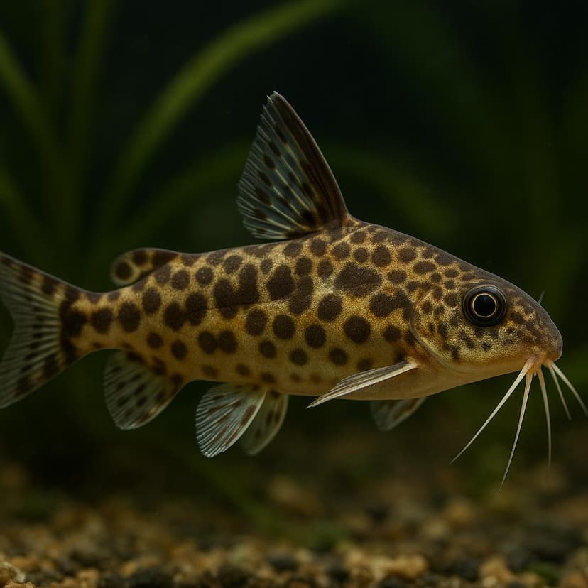 AI-generated illustration of Matthes' synodontis