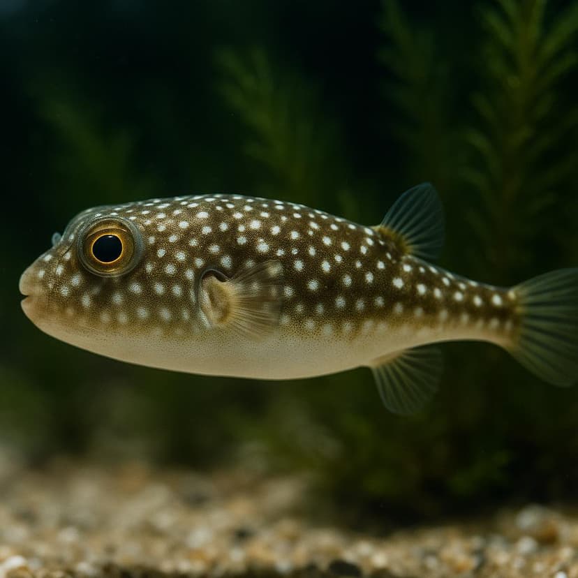 AI-generated illustration of Fringe-gill toadfish