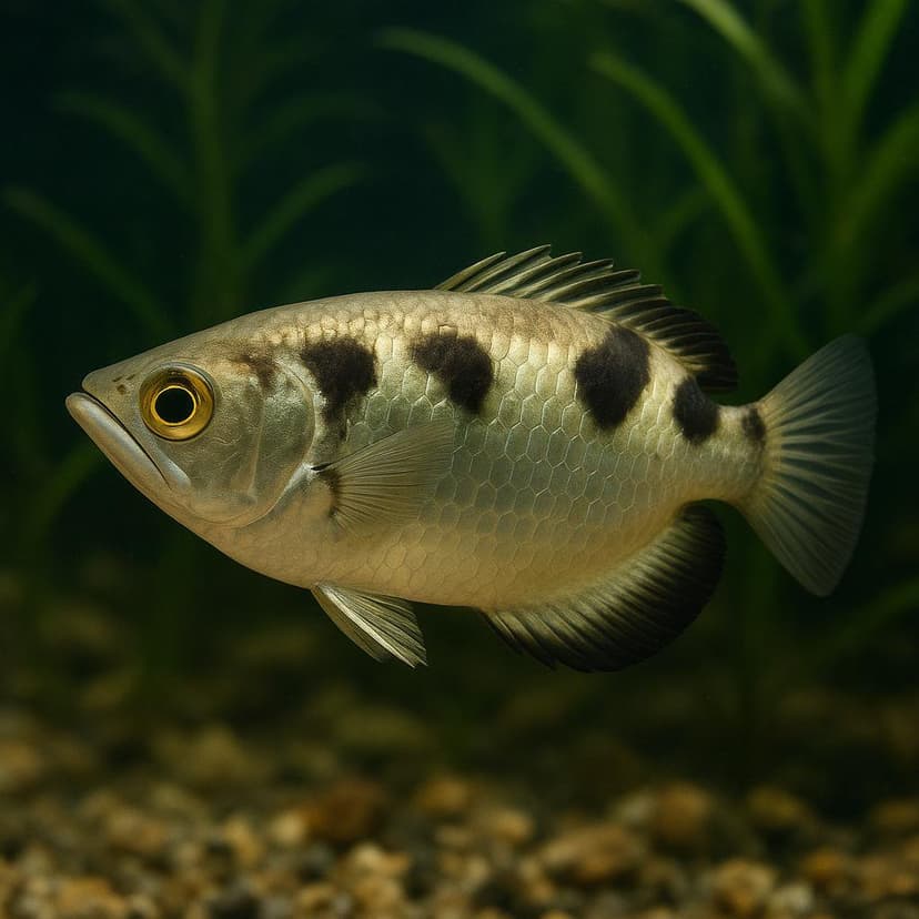 AI-generated illustration of Spotted archerfish