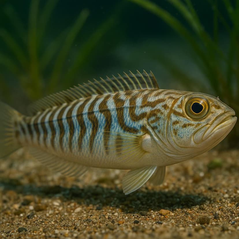AI-generated illustration of Striped weever
