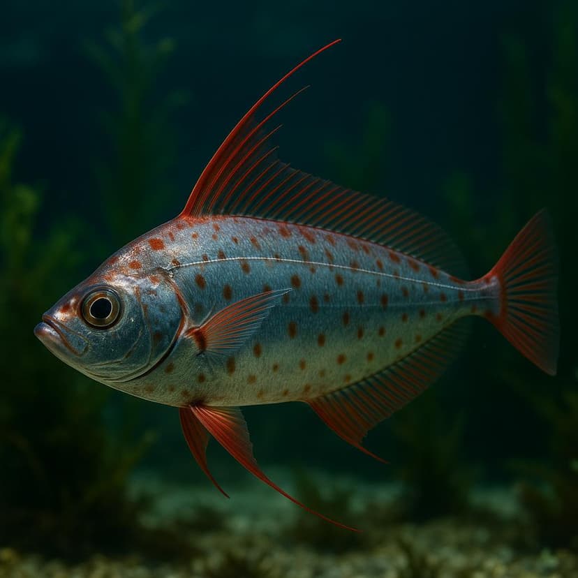 AI-generated illustration of Blackflash ribbonfish