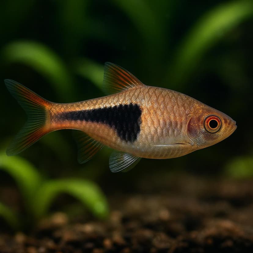 AI-generated illustration of Harlequin Rasbora