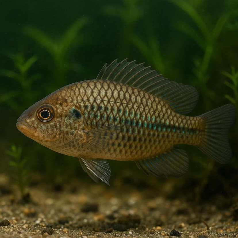 AI-generated illustration of Tasmanian ruffe