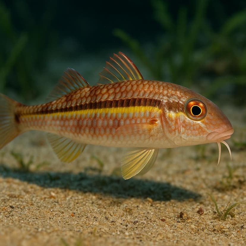 AI-generated illustration of Dwarf goatfish