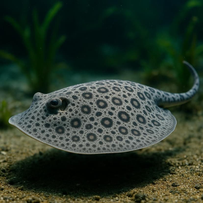 AI-generated illustration of Mangrove whipray
