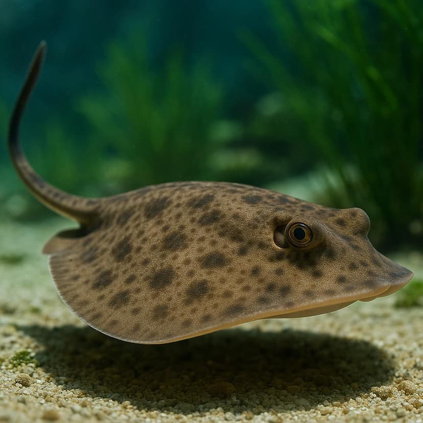 AI-generated illustration of Sandyback stingaree