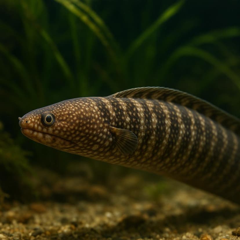 AI-generated illustration of Barlip reef-eel
