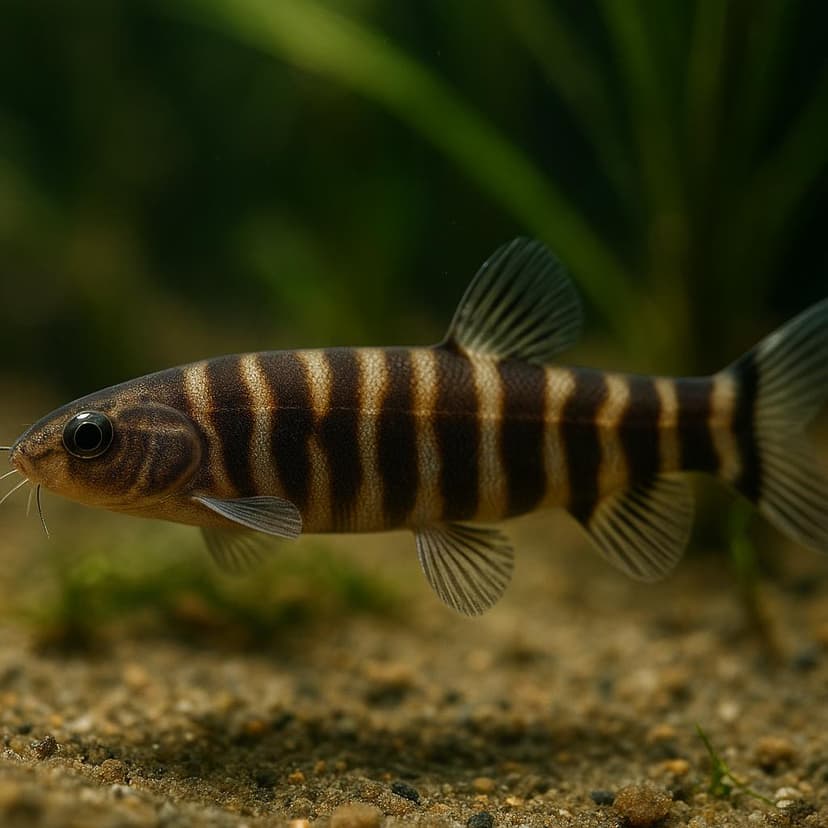 AI-generated illustration of Fork-tailed loach