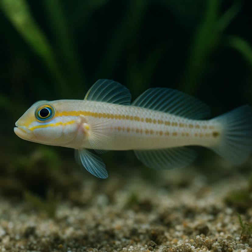 AI-generated illustration of Blueband goby