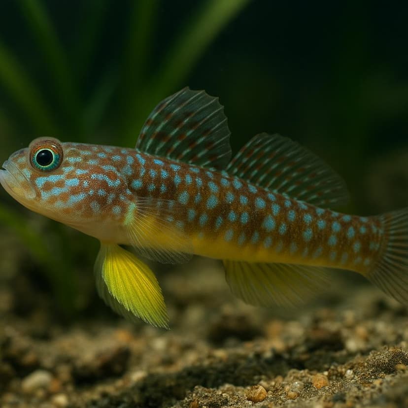 AI-generated illustration of Fulvopelvis shrimpgoby