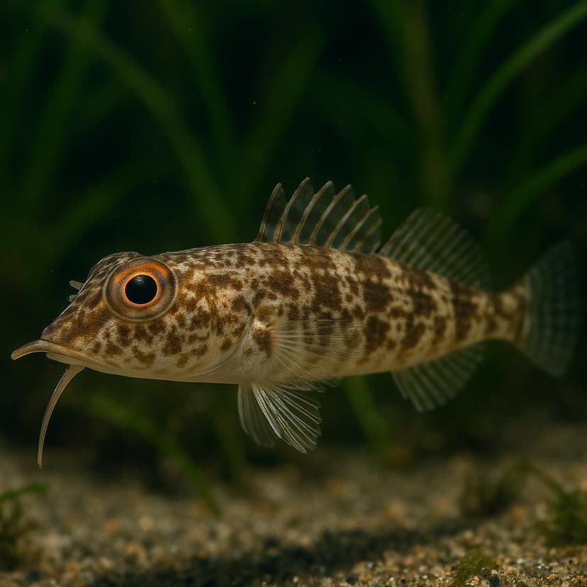 AI-generated illustration of Bluespotted stargazer