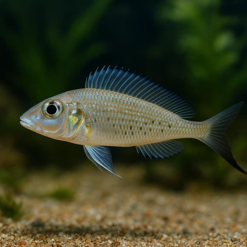 AI-generated illustration of Leptura cichlid