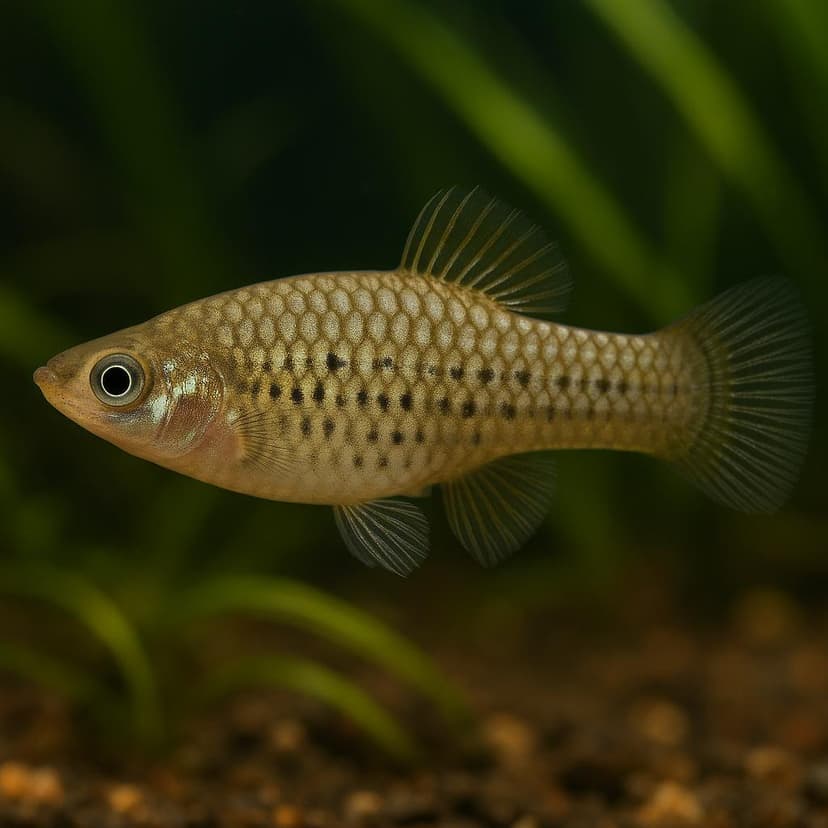 AI-generated illustration of Short-sword platyfish