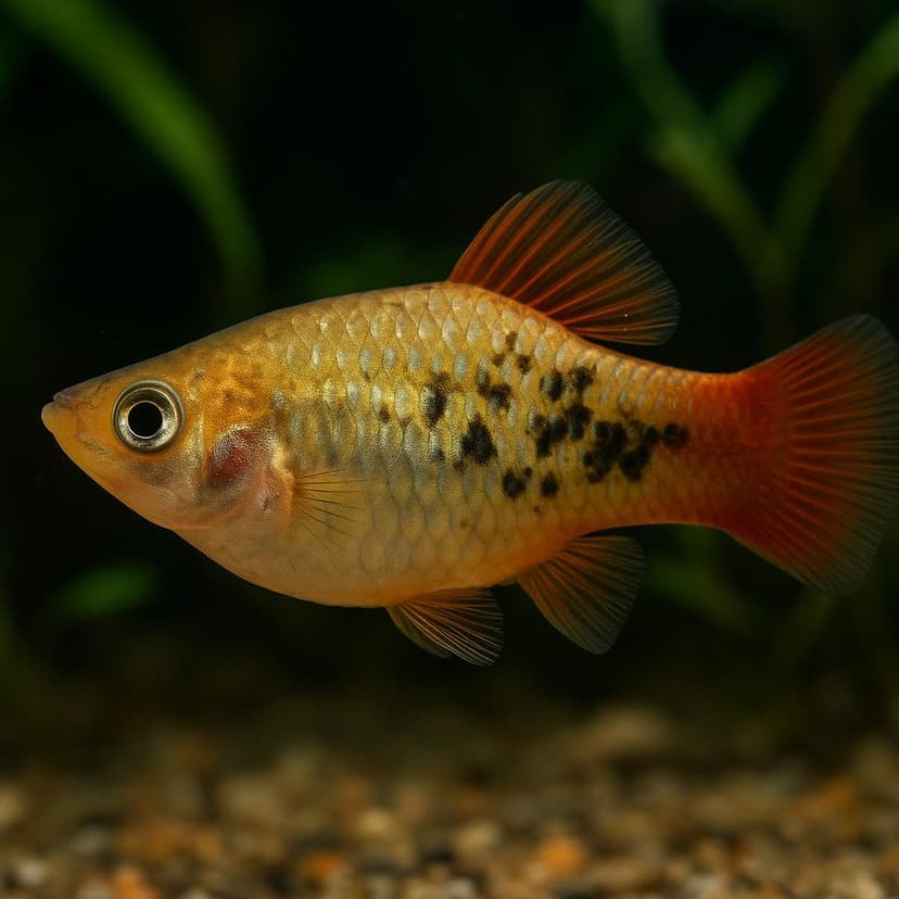 AI-generated illustration of Southern platyfish