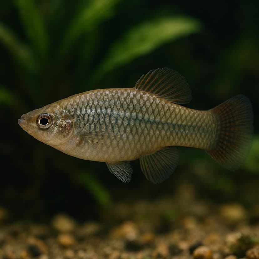 AI-generated illustration of Southern mountain swordtail