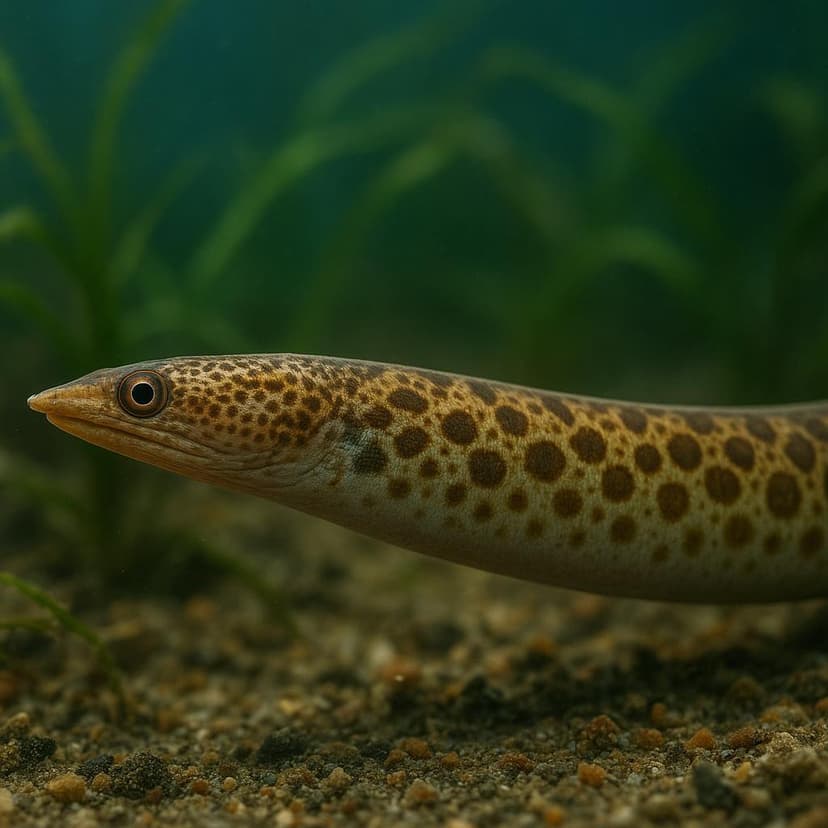 AI-generated illustration of Chiou's snake eel
