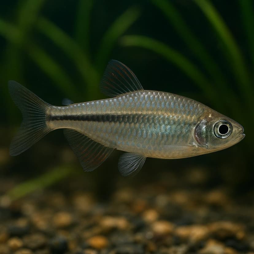 AI-generated illustration of Humpbacked cardinalfish