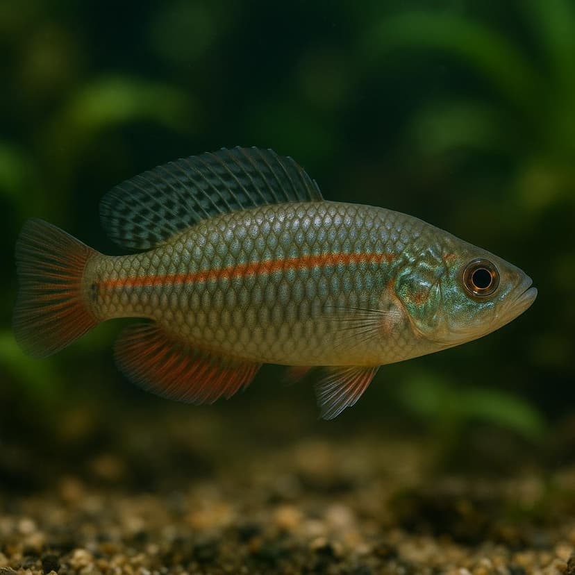 AI-generated illustration of Gjellerup's snake eel