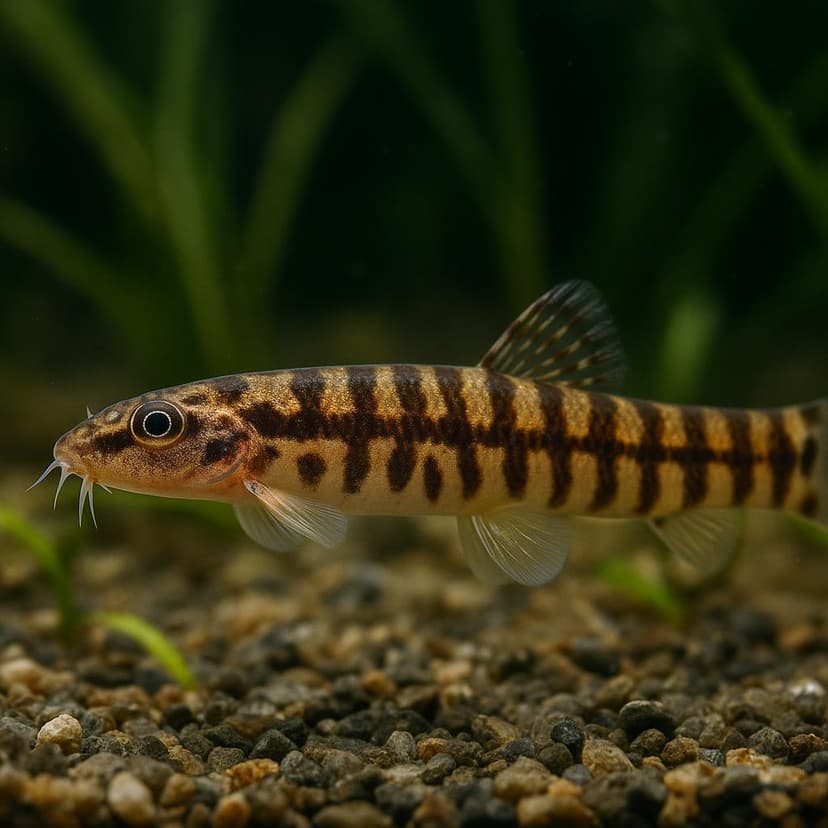 AI-generated illustration of Datangzi Marsh Yunnan loach