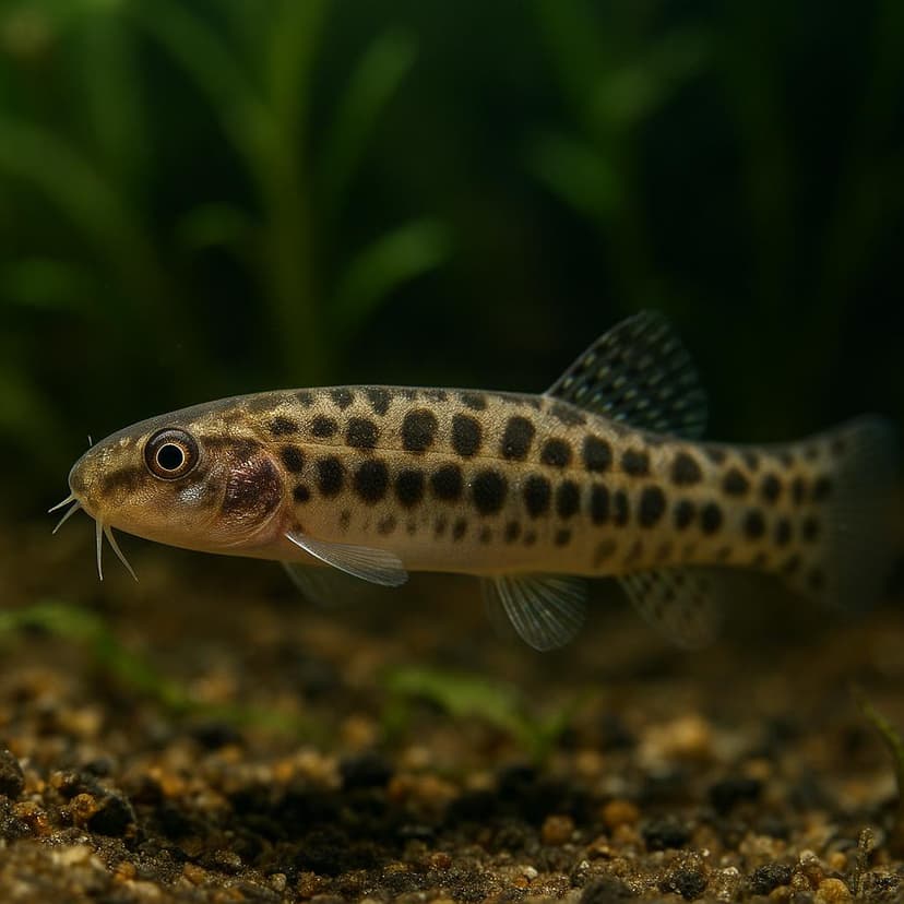 AI-generated illustration of Large-spotted Yunnan loach