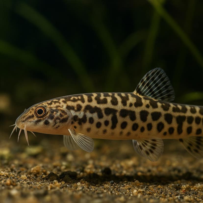 AI-generated illustration of Densely scaled Yunnan loach