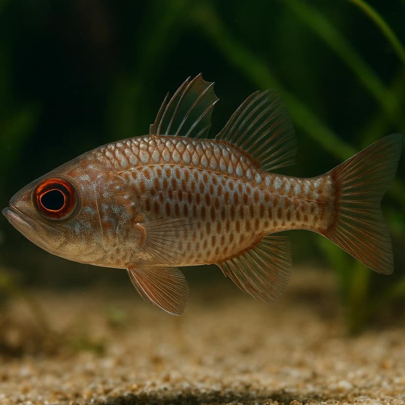 AI-generated illustration of Evermann's cardinalfish