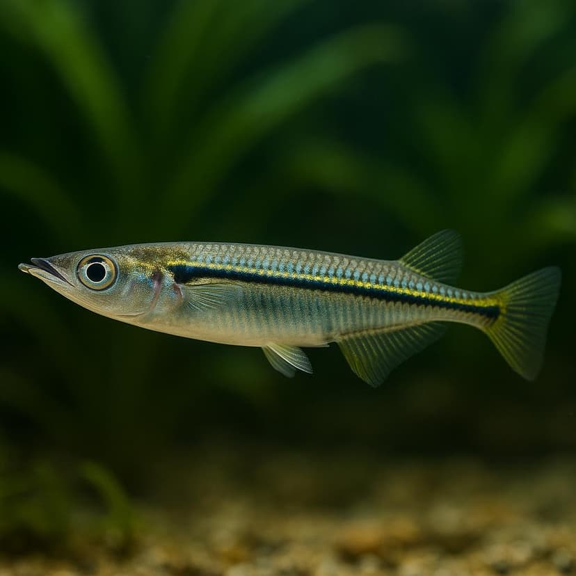 AI-generated illustration of Allen's river garfish
