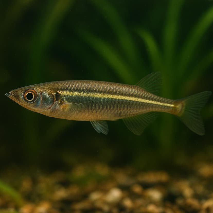 AI-generated illustration of River garfish (halfbeak)