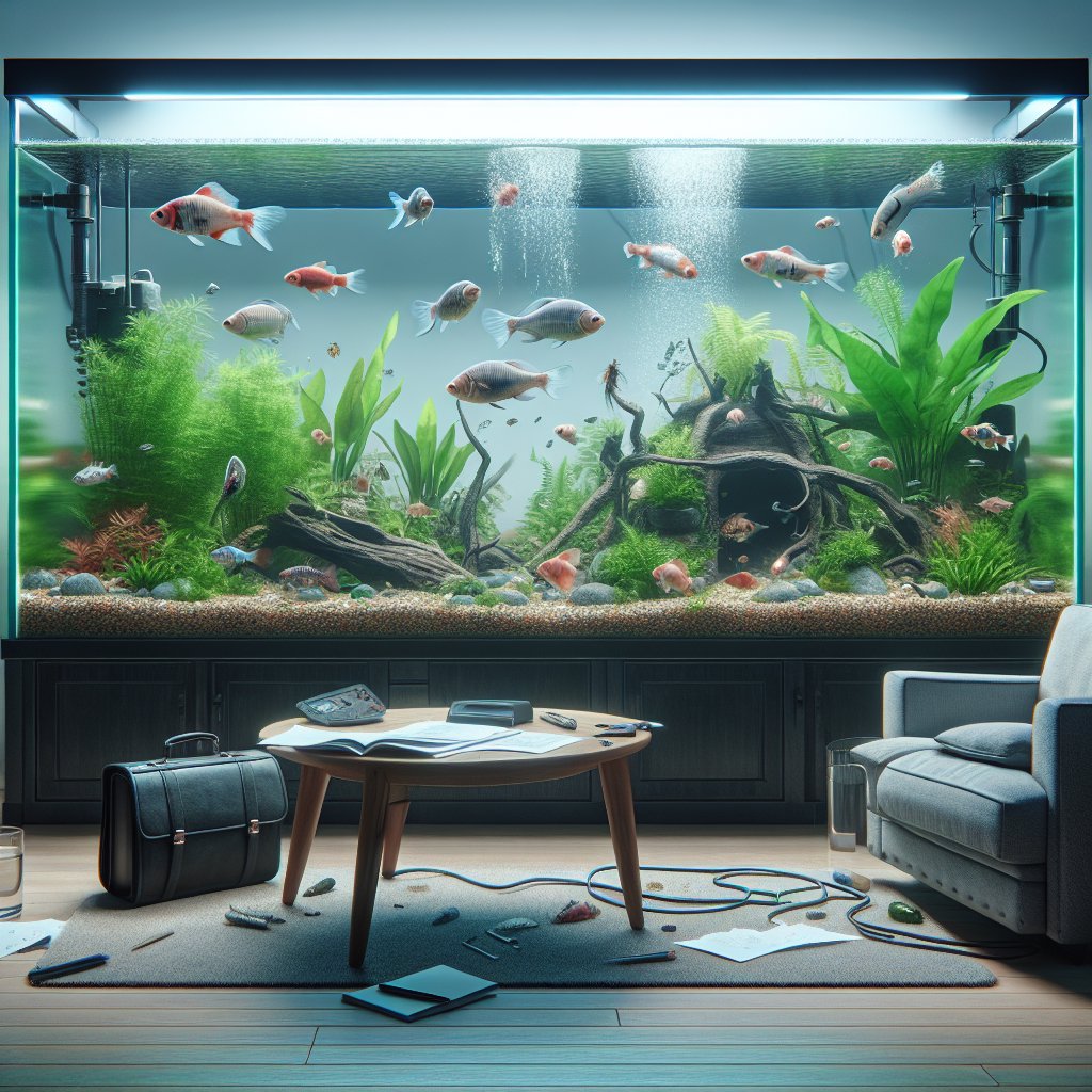 Illustration for: How do I know if my fish are stressed or unhealthy?