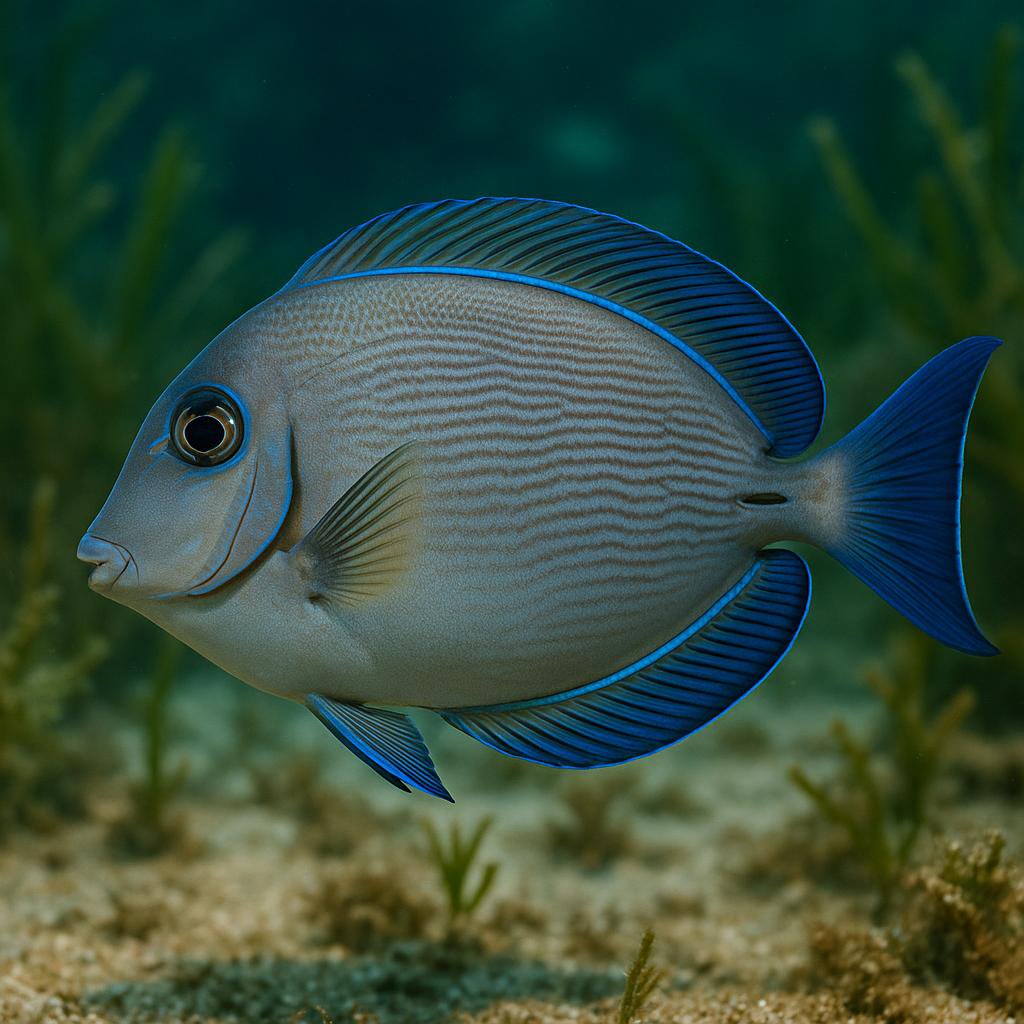 AI-generated illustration of Ocean surgeonfish