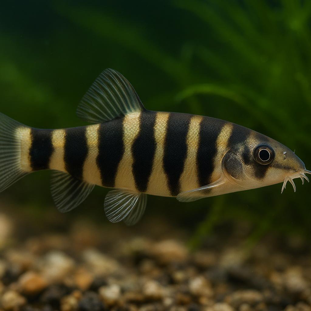 AI-generated illustration of Black-Lined Loach