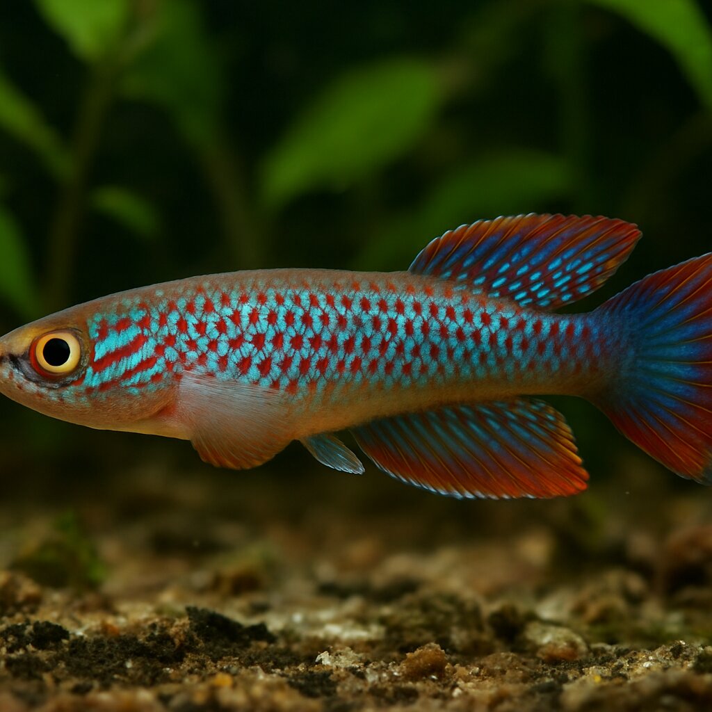 AI-generated illustration of Bibosi rivulus